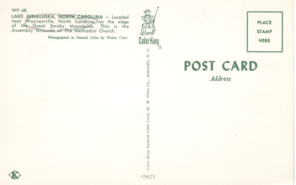 LAKE JUNALUSKA, N.C. - PC6286