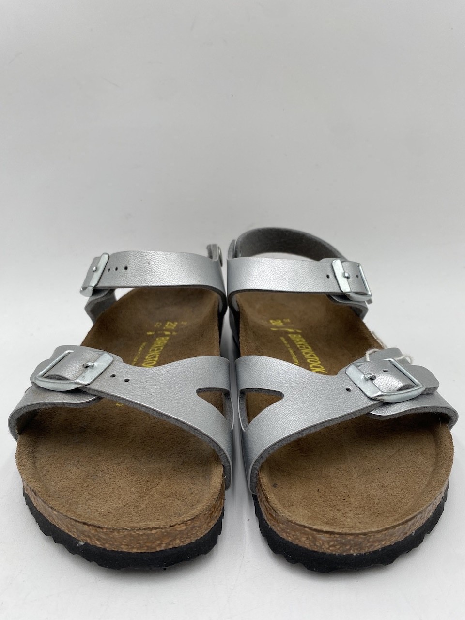 Birkenstock RIO Kids' NEW Sandals Silver US Size 13