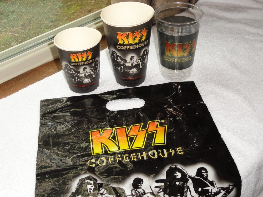 KISS COFFEEHOUSE MYRTLE BEACH CUPS / BAG