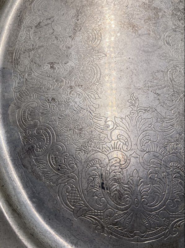 Vintage Elegance Silver Plated Silverware Oval Shape Collectible Buffet Server