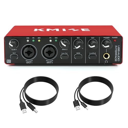 USB Audio Interface for Guitarists, Vocalists, Podcasters or playback studio