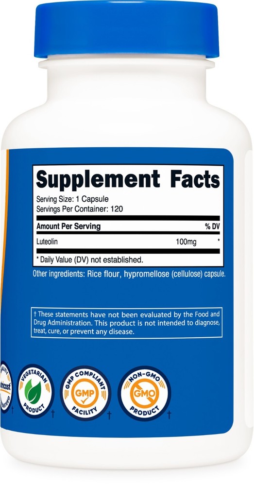 Nutricost Luteolin 100mg 120 Capsules