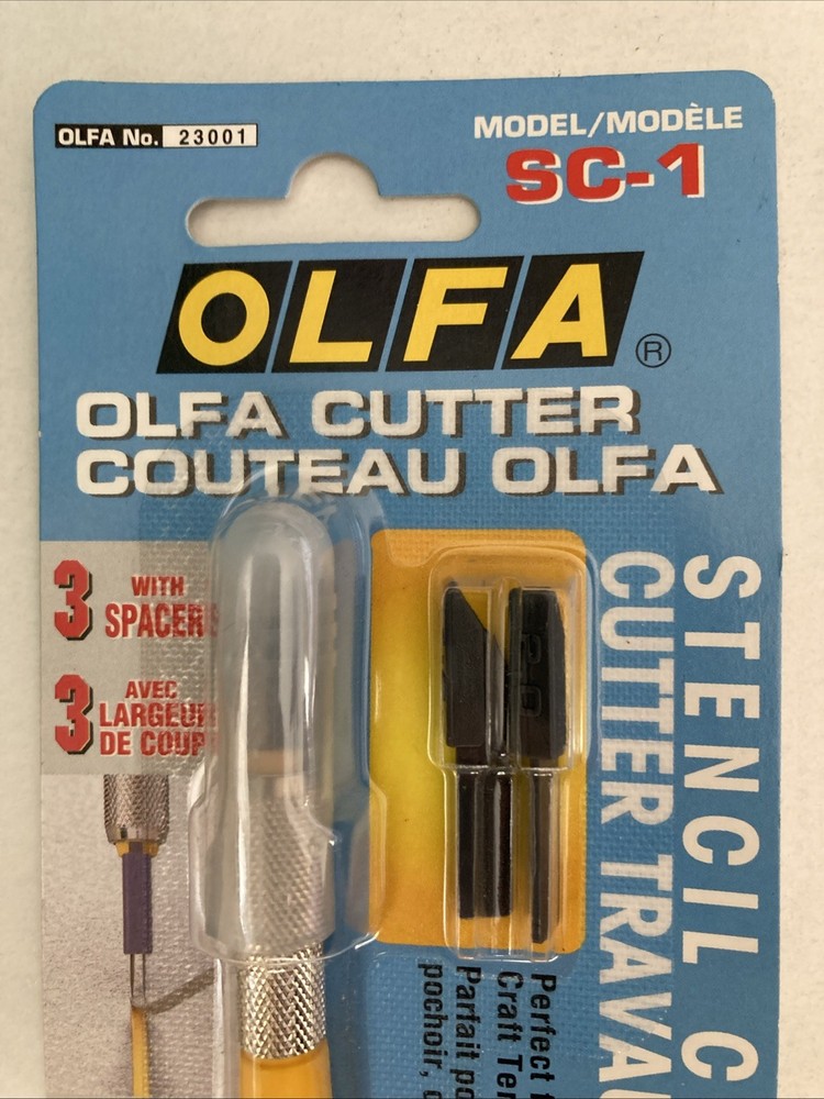 Olfa Stencil Cutter With Spacers SC-1