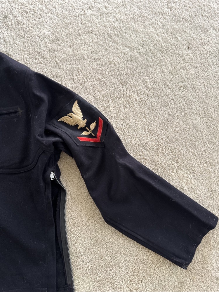 Vintage U.S. Coast Guard Jumper Pullover Uniform Read Tag