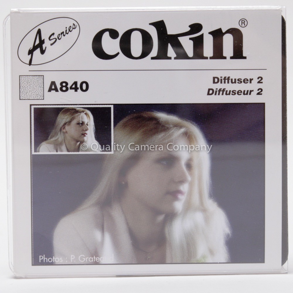 COKIN "A" SERIES A840(084) DIFFUSER 2 - MEDIUM DIFFUSE EFFECTS FILTER - NOS