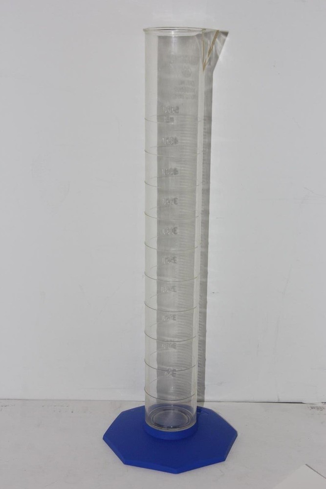 NALGENE 3663-0500 500mL Graduated Cylinder with PP Base