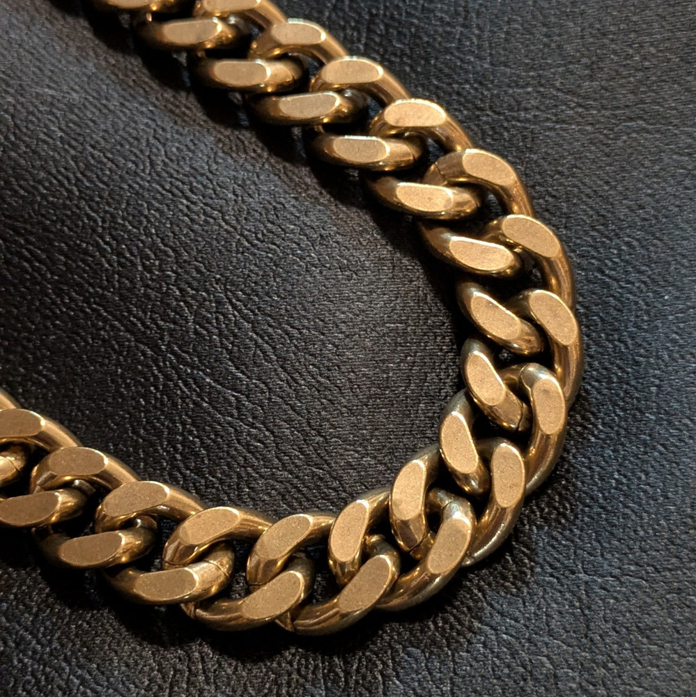 Heavy duty Solid brass Wallet chain Handmade in Japan WGK