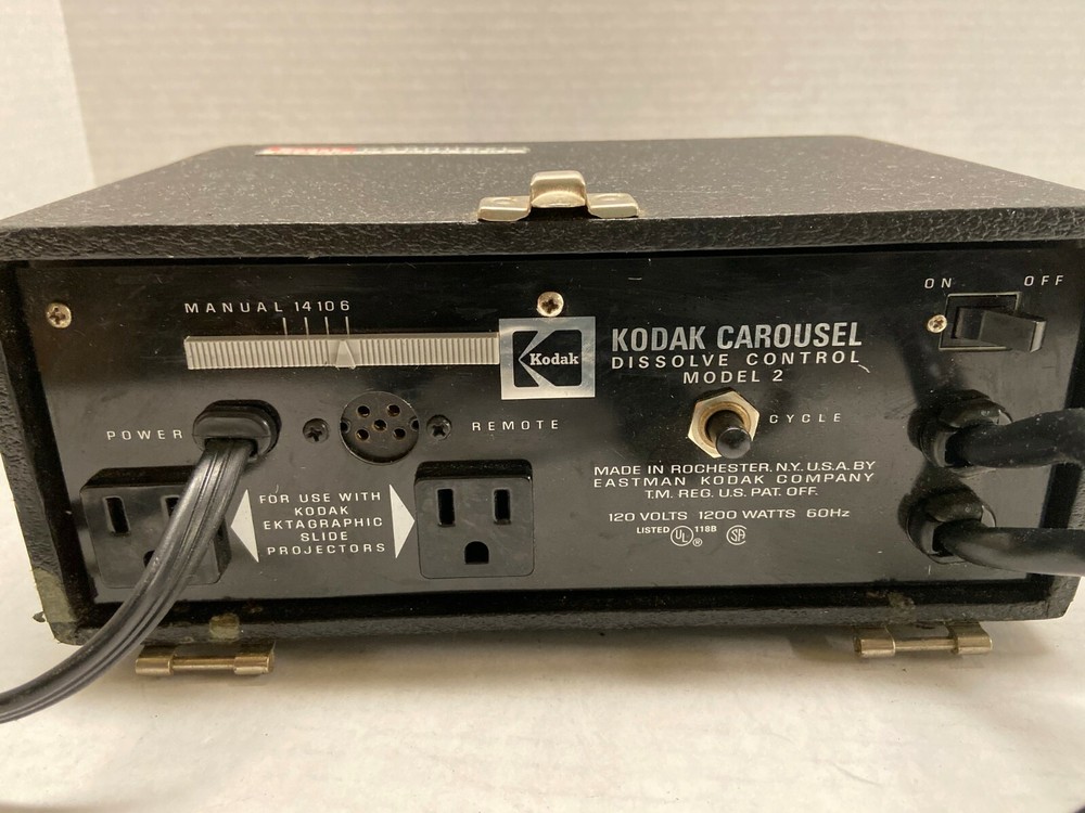 Kodak Carousel Dissolve Control Model 2