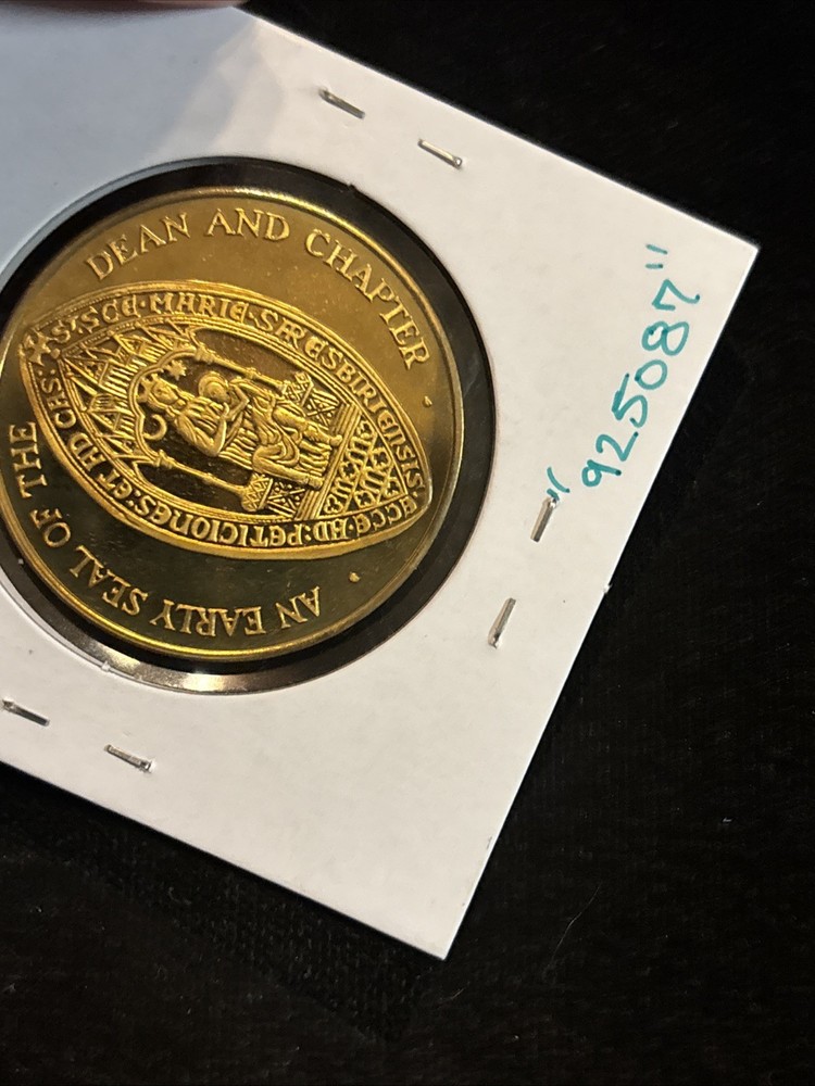 Salisbury Cathedral Bronze Token “925087”
