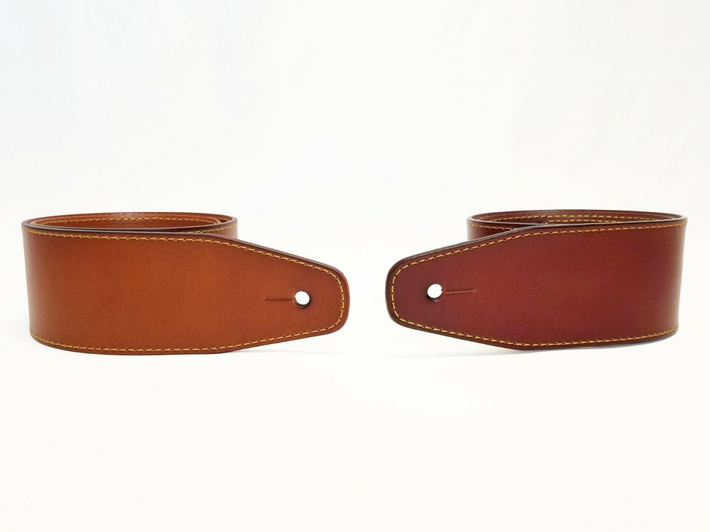 Genuine leather Guitar strap 2.5” wide.