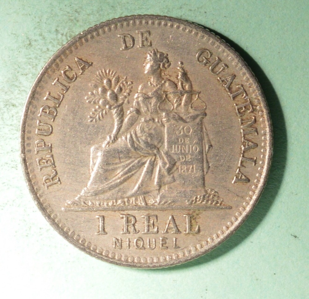 Guatemala 1 Real 1900 - InvD-275