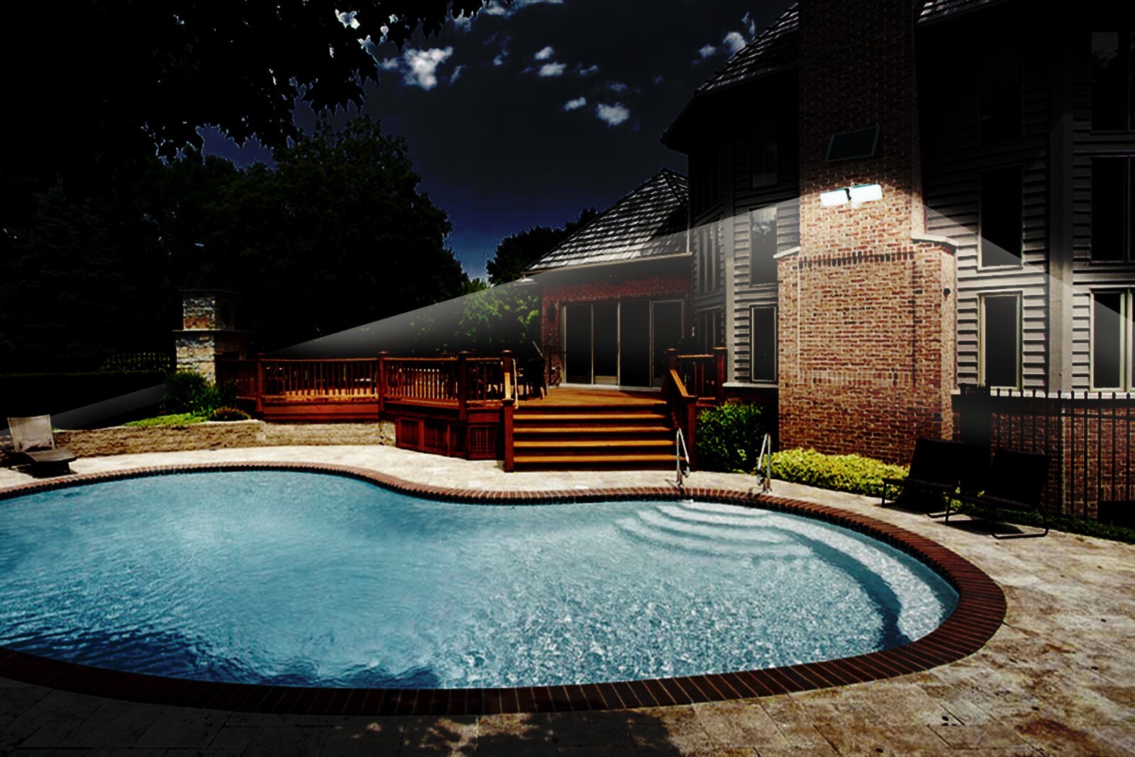 Solar AI-SMART Motion Sensor All-Night Illuminate 10W/1200LM Security light