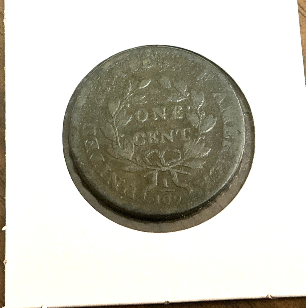 1800 Draped Bust Large Cent VG Details.