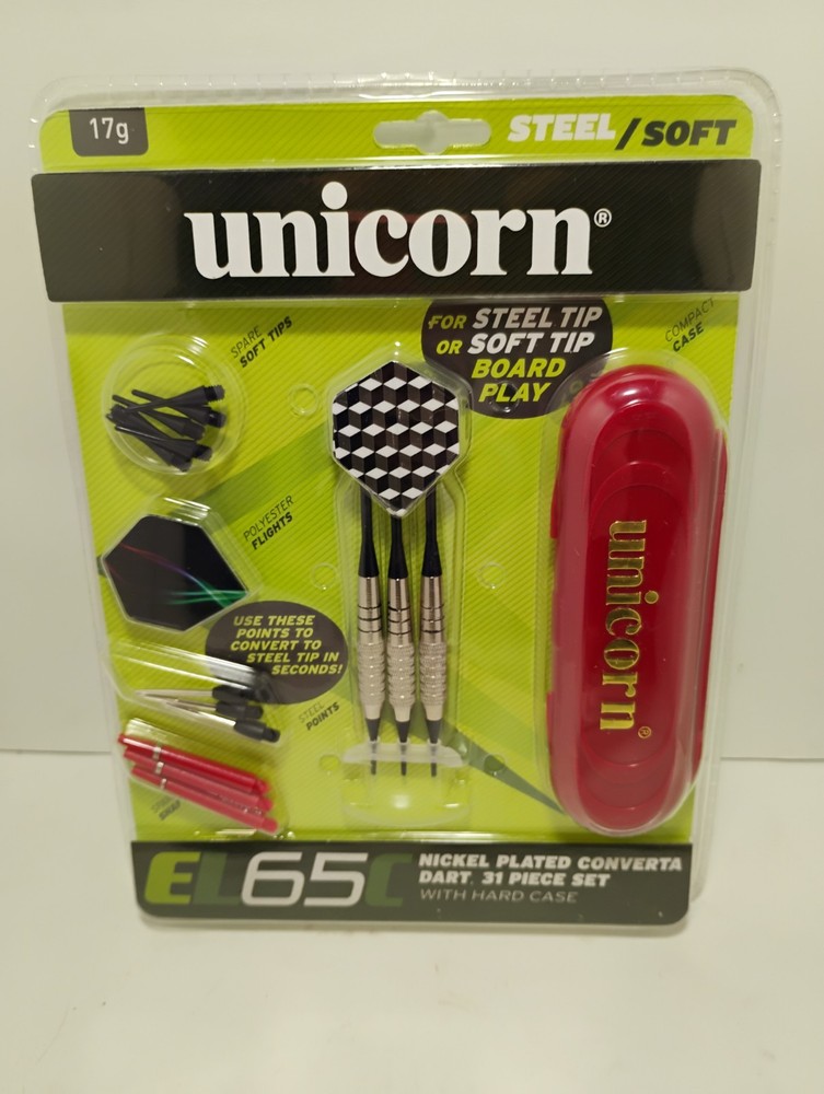 NIB Unicorn Converta EL65C dart set