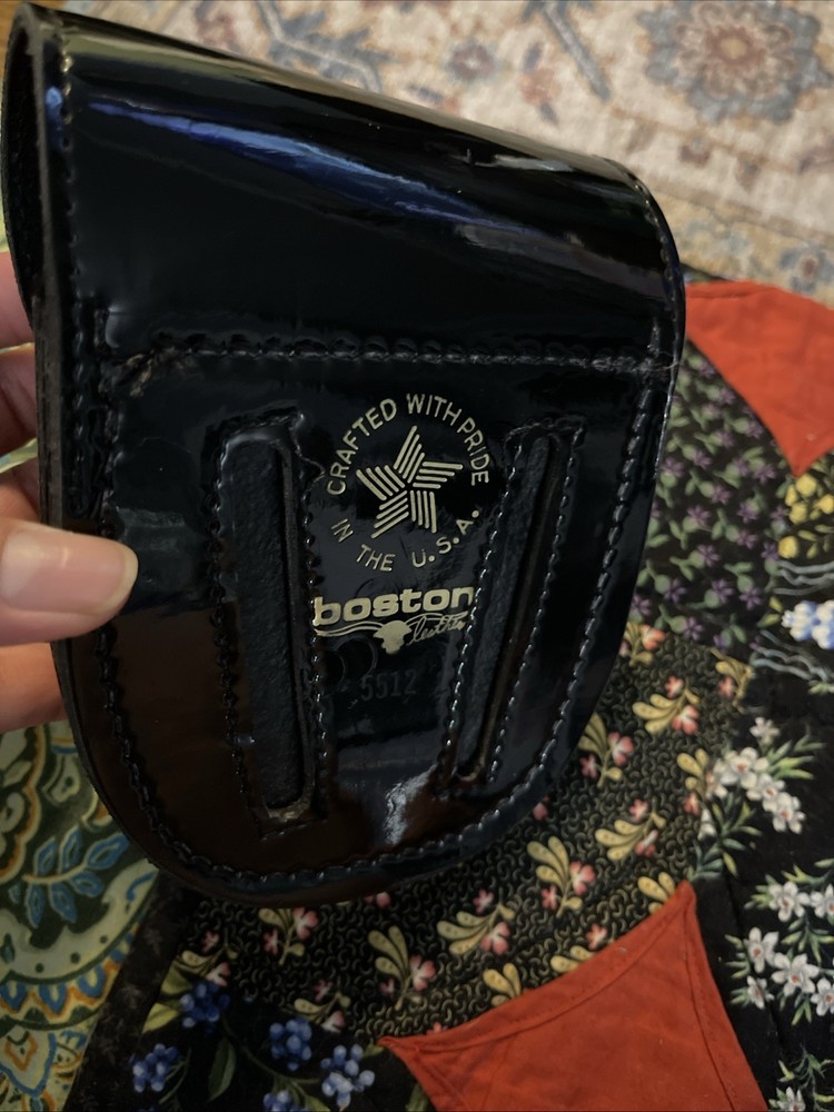 Boston Leather Double Cuff Case Shiny- 5512