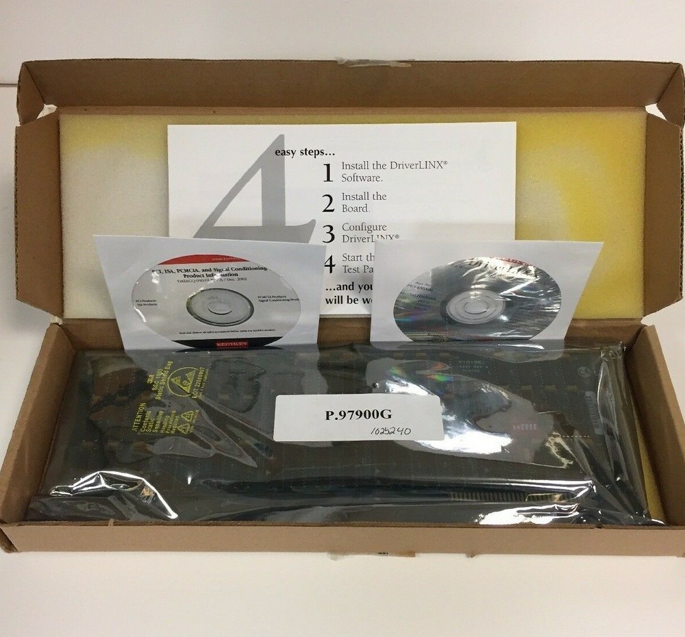 Keithley PIO-96J Parallel Digital I/O Board   New in Box