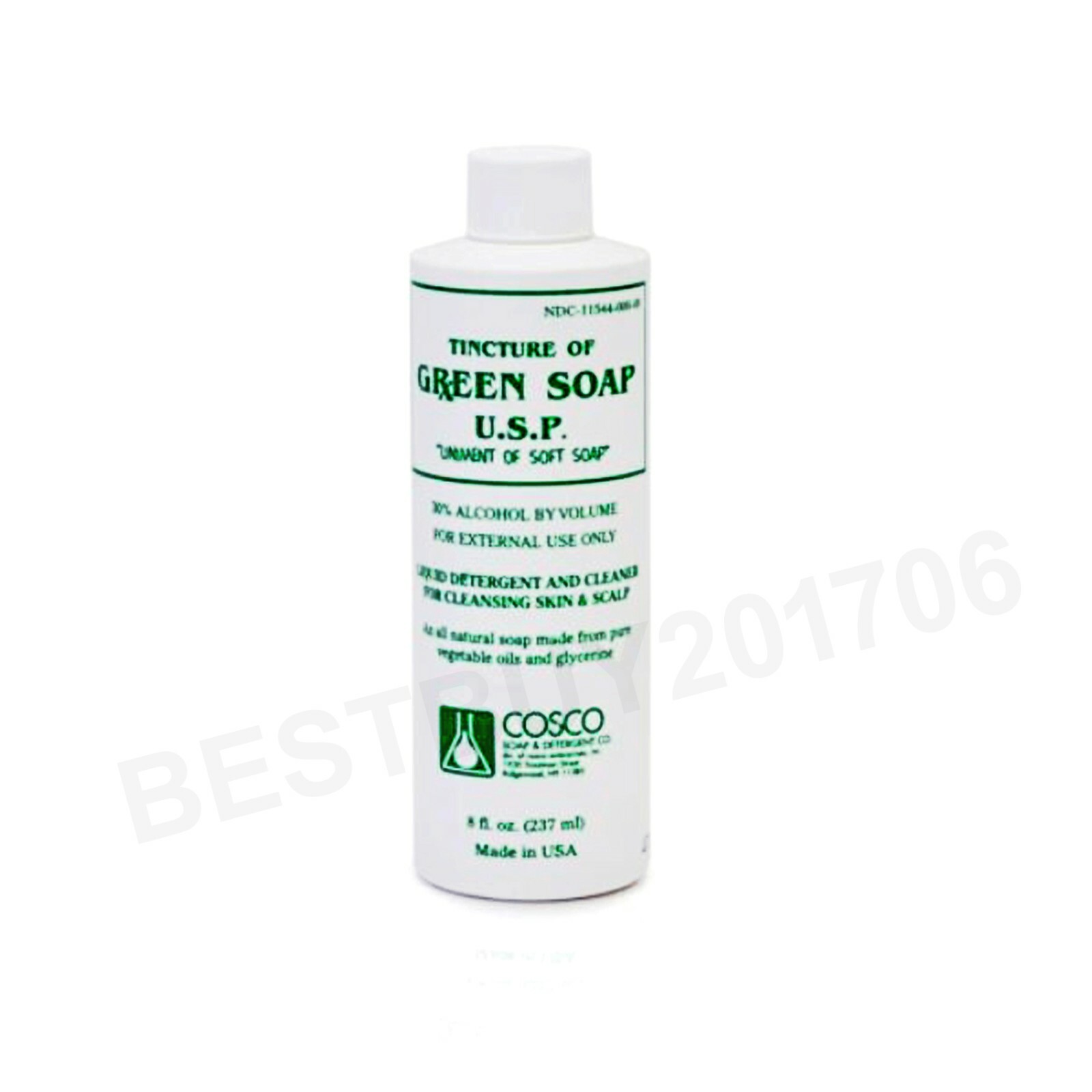 COSCO Pure Green Soap - Tattoo Medical Supplies 8oz/1-pint(16oz)/1-gallon(128oz)