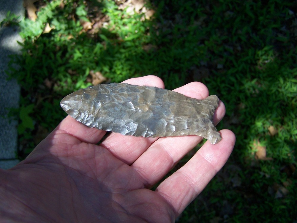 Paleo Quad reproduction arrowhead!