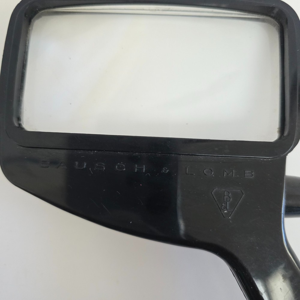Vintage Bausch & Lomb Illuminated Rectangular Reader Lighted Magnifying Glass