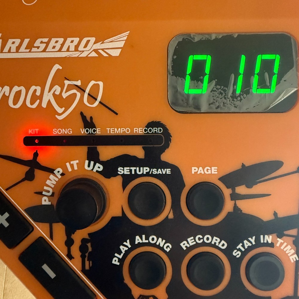 CARLSBRO ROCK 50 Electronic Drum Part: Sound Processor Module with AC Adapter