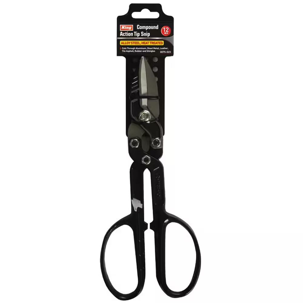 12 In. Compound Action Tin Snip
