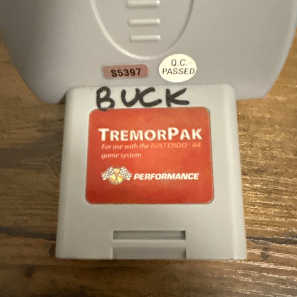 Tremor Pak Nintendo 64 N64 Controller Rumble Pak Pack Performance