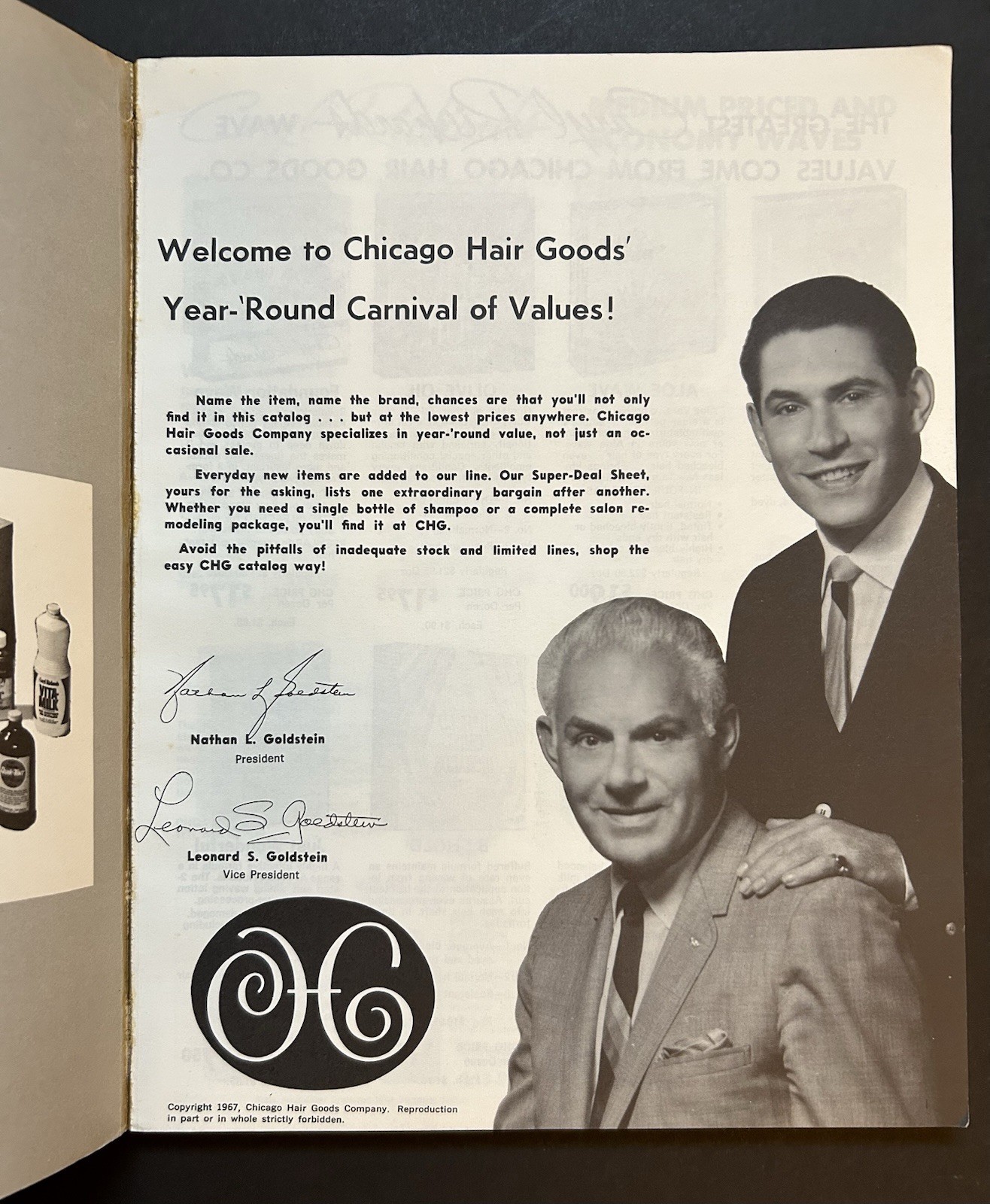 Chicago Hair Goods Catalog SALON Includes African American WIGS Ultra-Sheen