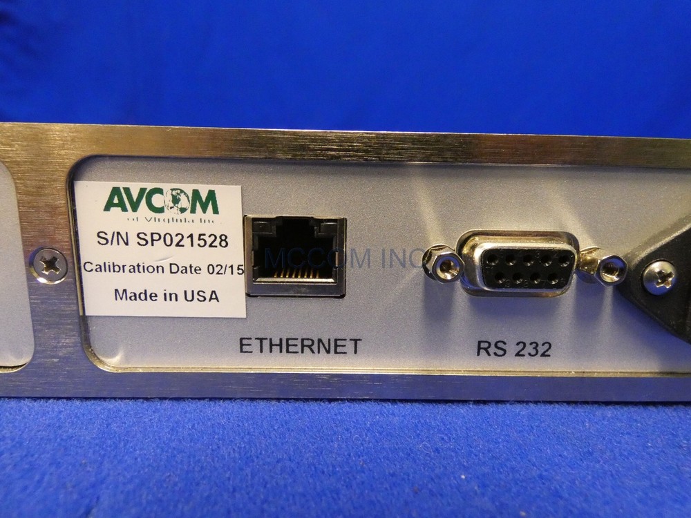 Avcom PRSA-2150C Remote Spectrum Analyzer
