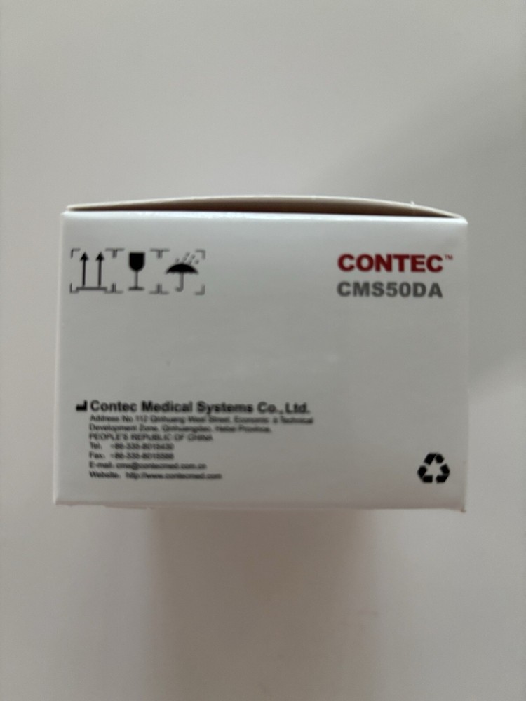 NEW! Contec Pulse Oximeter CMS50DA • New In Box as Shown
