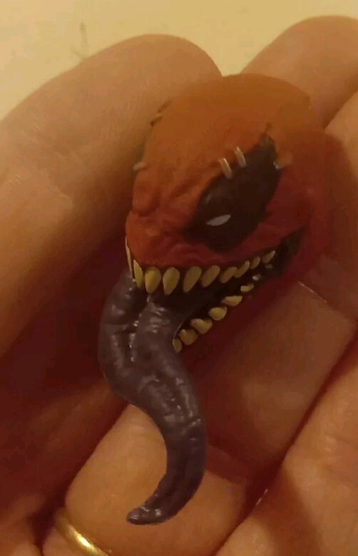 MARVEL LAGENDS VENOMPOOL BAF BUILD A FIGURE HEAD ONLY