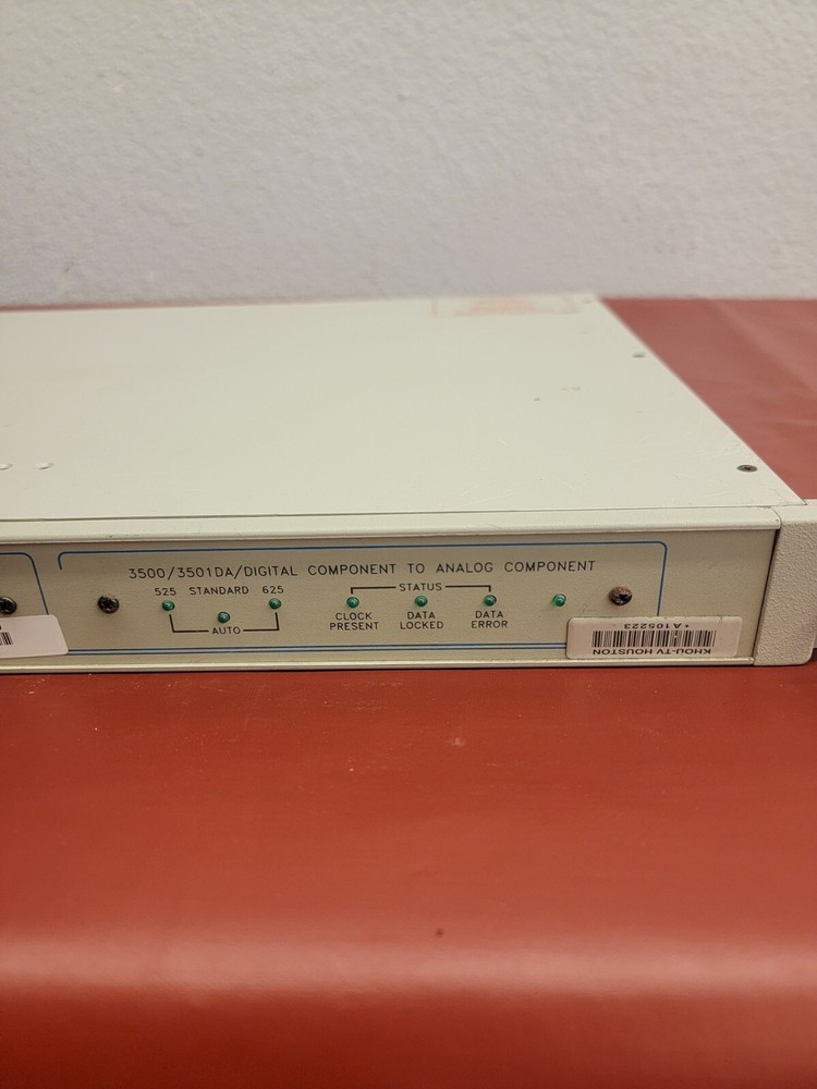 LEITCH CDC 3501 ENCODER DECODER UNIT. Fast Shipping!
