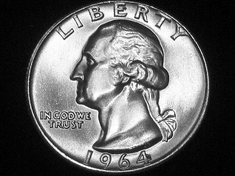 1964-D Washington Quarter --- Gem Uncirculated