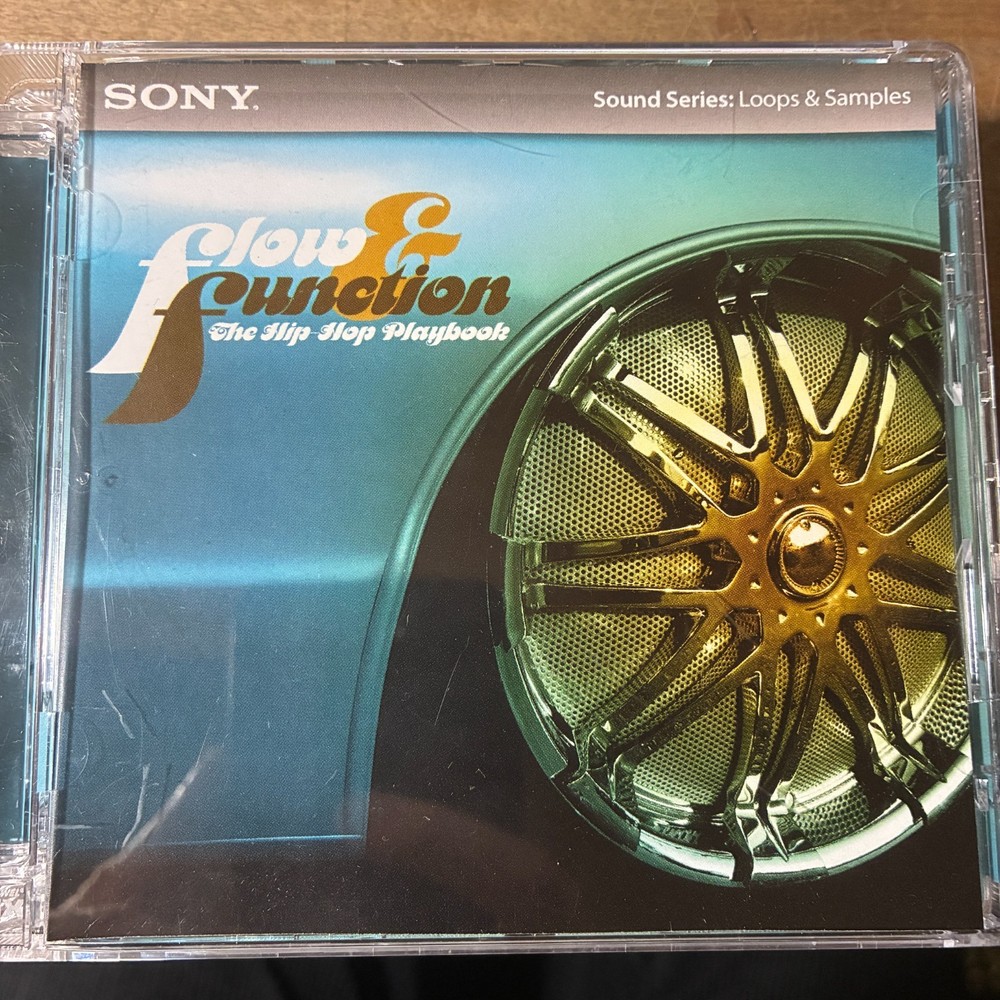 Flow & Function The Hip Hop Playbook Sound Series  Loops and Samples CD