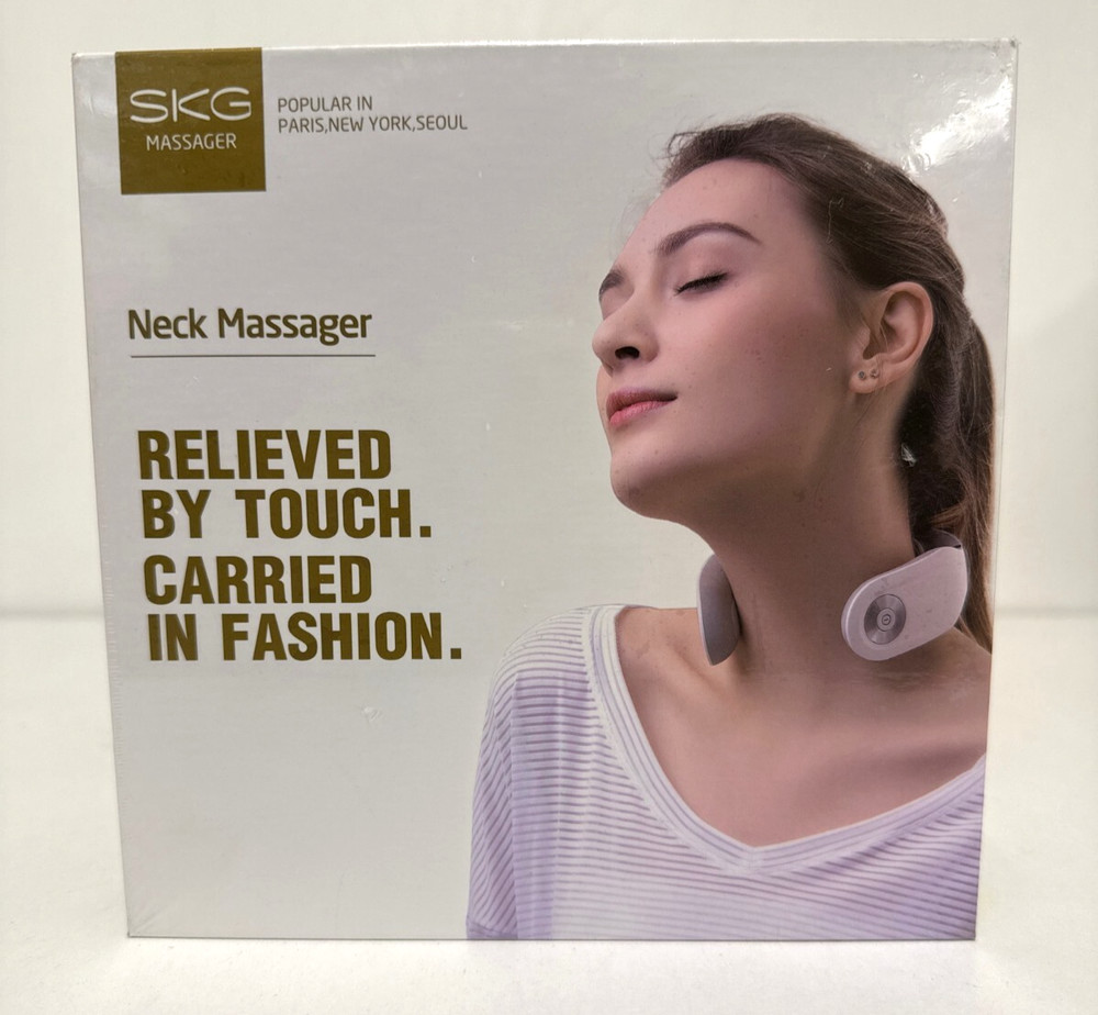 SKG Smart Neck Massager With Heating Function Wireless 3D Portable 4098