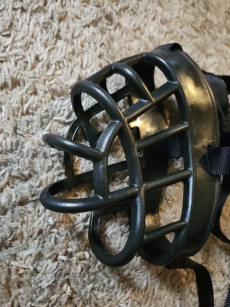 Baskerville Ultra Muzzle Black Rubber Custom Shaping Breathable See Description