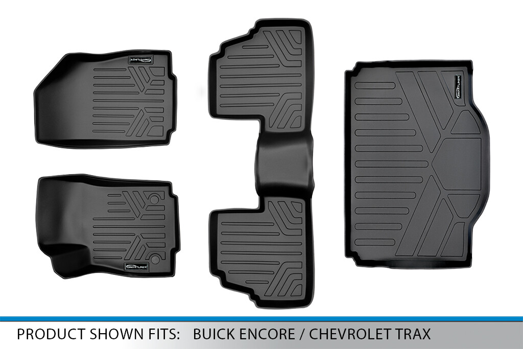 SMARTLINER Custom Fit Floor Mats For 2013-21 Buick Encore/Chevrolet Trax