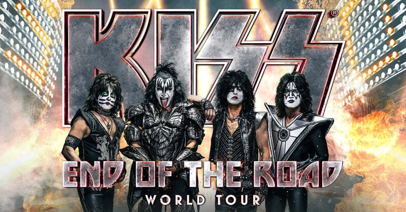 KISS 2023 End of the Road Tour EUROPE Guitar Picks