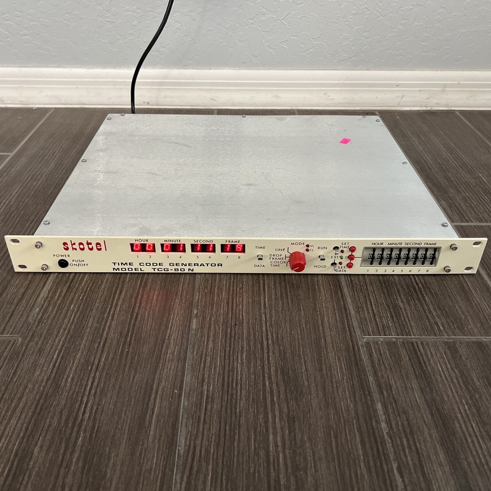 Vintage Skotel Time Code Generator Model TCG80 N