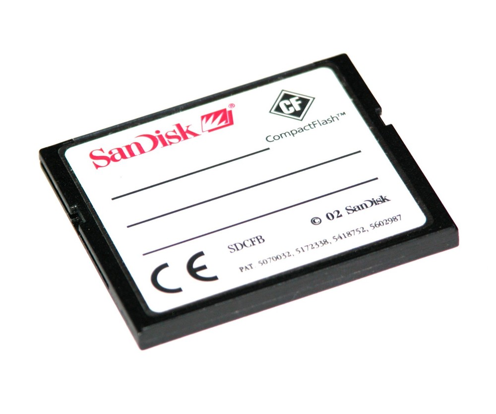 Sandisk 64MB Compact Flash CF Memory Card (Class I)