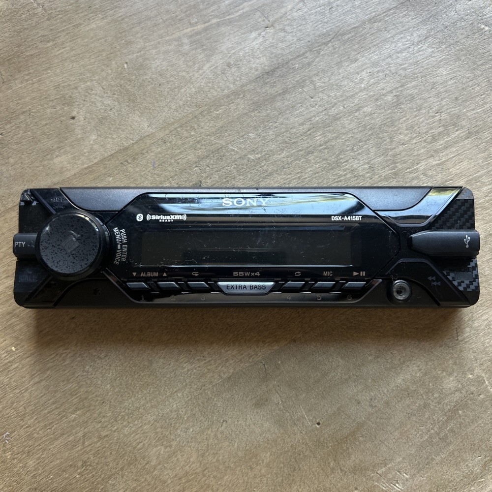 Sony DSX-A415BT Replacement Faceplate For Car Stereo CD Player