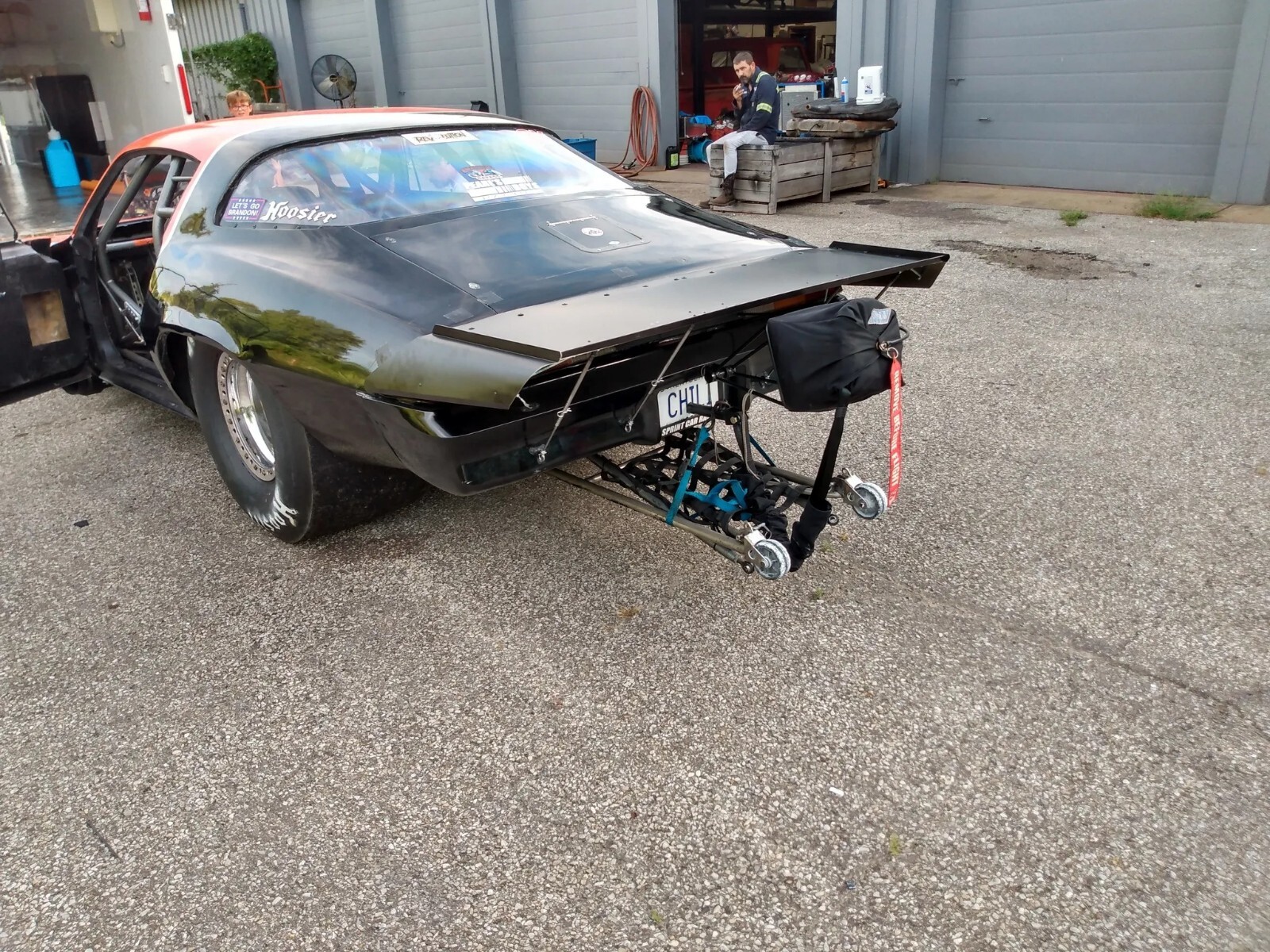 RACING WING Chevy Camaro 74-81 Pro racing wing