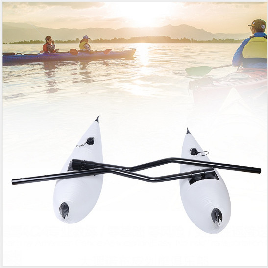 Inflatable Kayak Outrigger Stabilizer – Durable PVC Canoe Float Kit