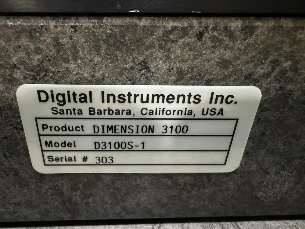 DI DIGITAL Instruments DIMENSION 3100 Nanoscope AFM ATOMIC FORCE MICROSCOPE
