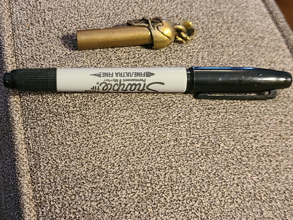 Brass Skull Whistle