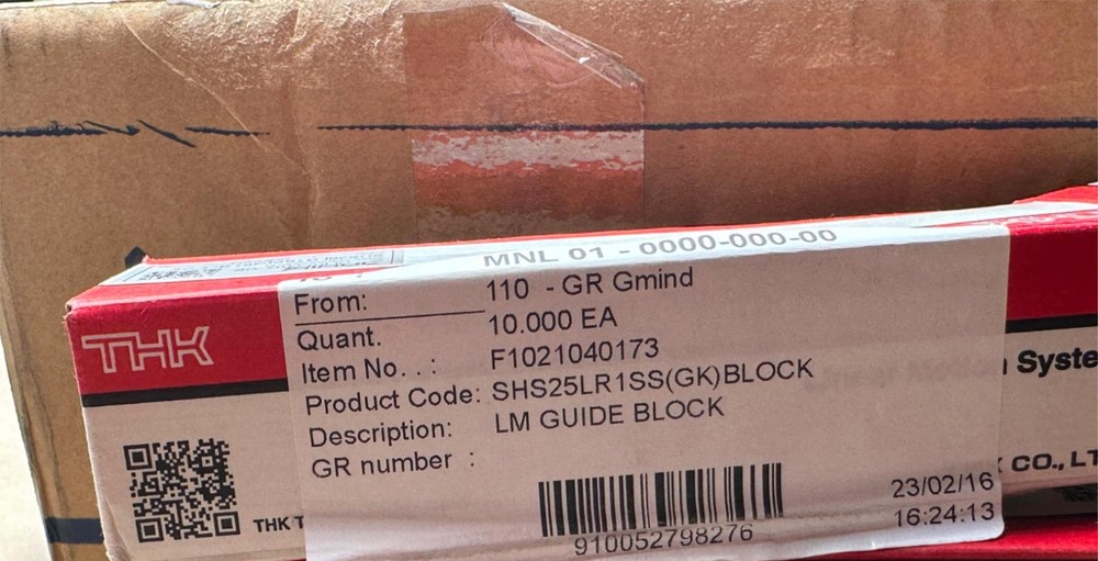 NEW THK Narrow Long Block Linear Slide Motion Guide SHS25LR1SS