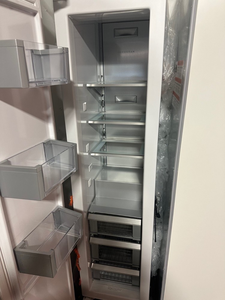 Monogram 18" Smart Panel Ready Freezer Column - ZIF181NBRII