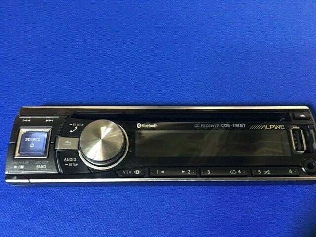 alpine cda-133bt  faceplate