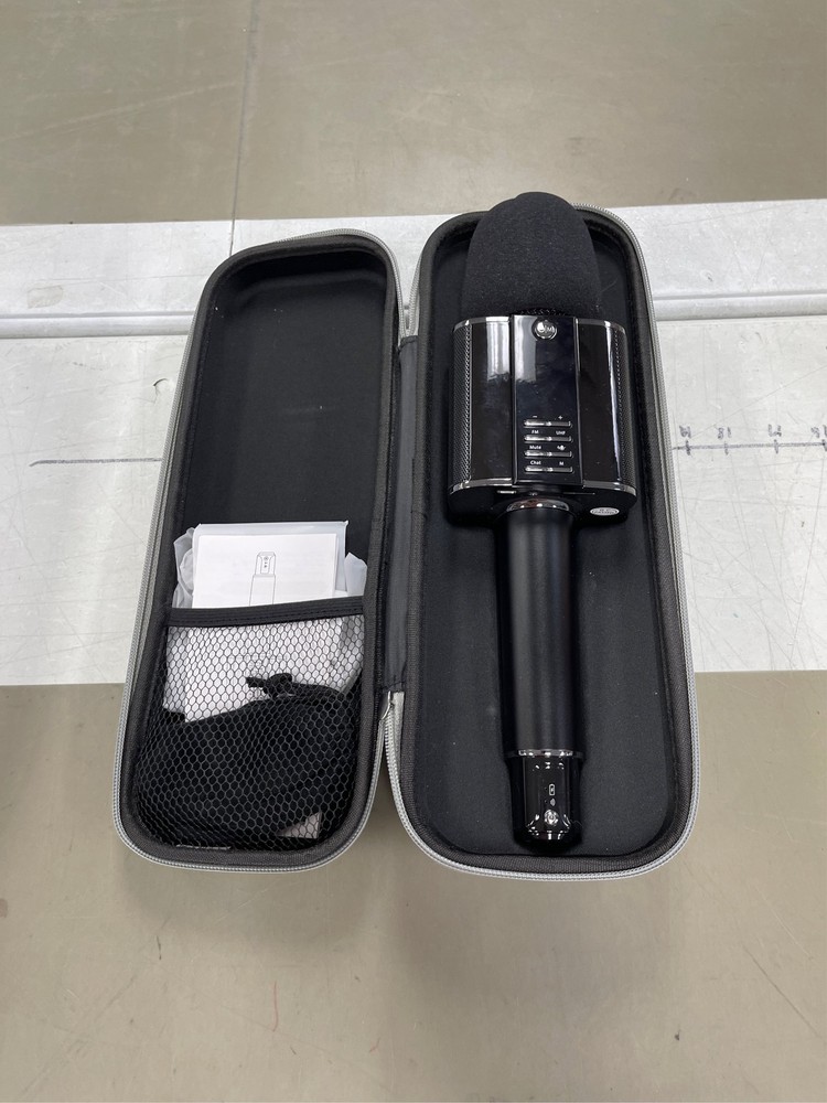BONAOK Karaoke Microphone,2024 Version Bluetooth Wireless UHF Karaoke Mic Speake