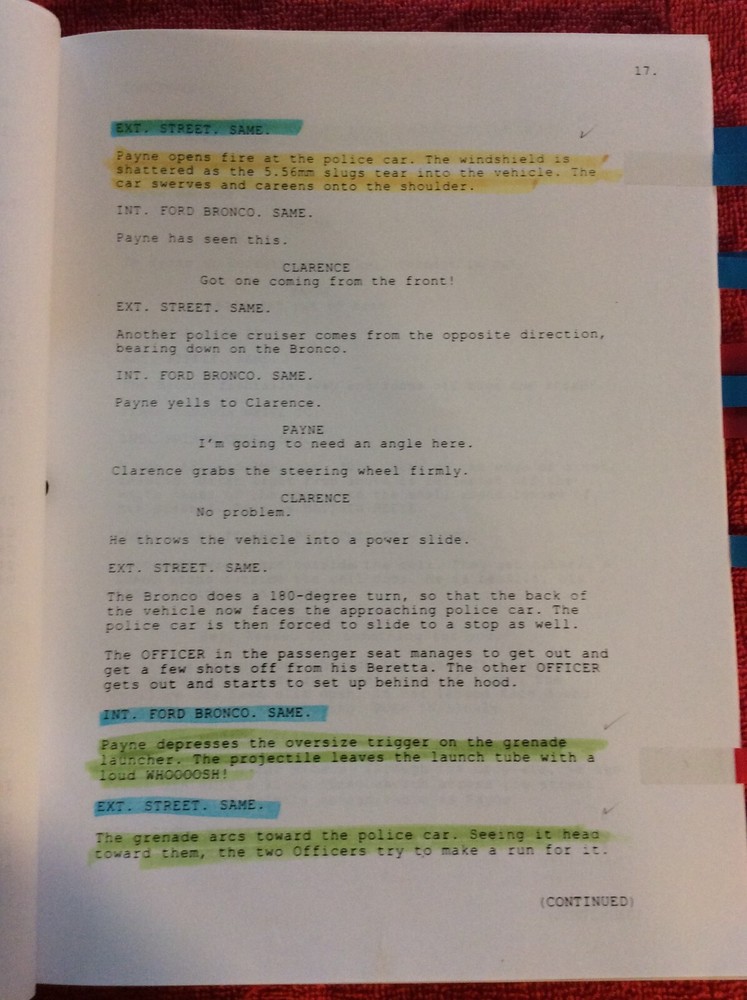 ORIGINAL SCRIPT JUDGEMENT DAY ICE-T COOLIO MARIO VAN PEEBLES WILLIAM CARSON