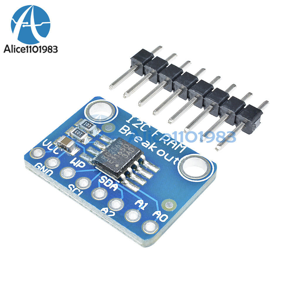 I2C IIC Non-Volatile FRAM MB85RC256V Breakout 256Kbit/32KByte Memory IC Tool DIY